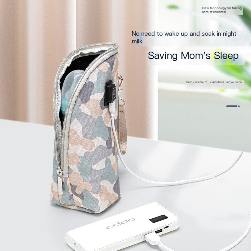Portable USB Baby Bottle Warmer for Travel Feeding